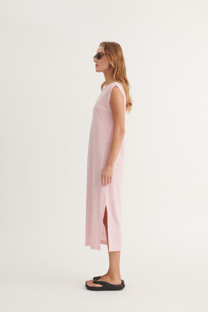 Basic Apparel Ryda Tank Dress Dresses 783 Rose shadow